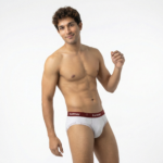 Cotton Stretch Brief - Blanc - Image 3