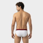 Cotton Stretch Brief - Blanc - Image 4
