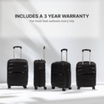 Black Aira Trolley Bag (Cabin) - Image 4