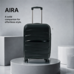 Black Aira Trolley Bag (Medium) - Image 3