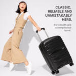 Black Aira Trolley Bag (Medium) - Image 4