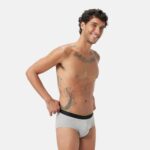 Brief - Grey Melange - Image 4