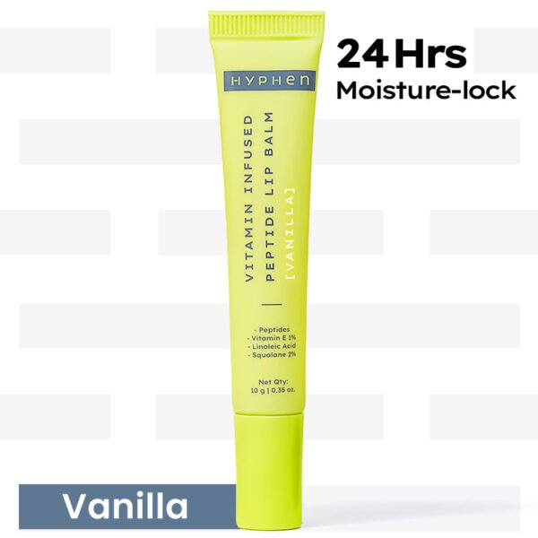 VITAMIN INFUSED PEPTIDE LIP BALM - VANILLA 10G
