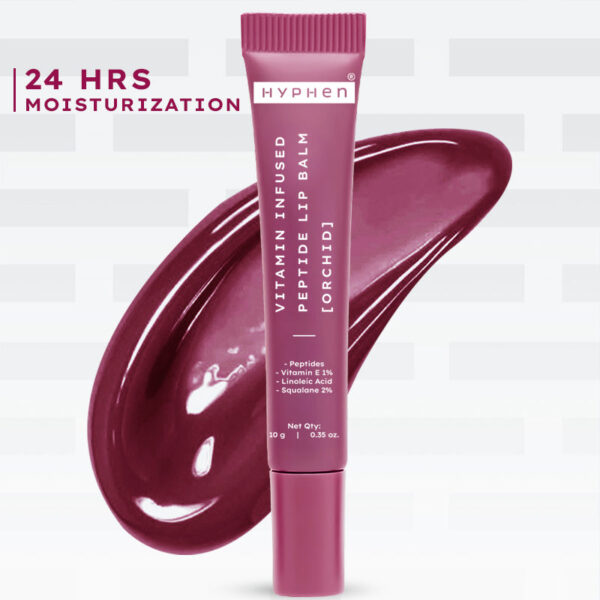 VIP Orchid Lip Balm, 1% Vit E & Peptides- 10g