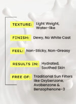 ULTRA LIGHT WATER SUNSCREEN SPF 50 PA ++++ FOR UVA-UVB PROTECTION - 50ML - Image 6