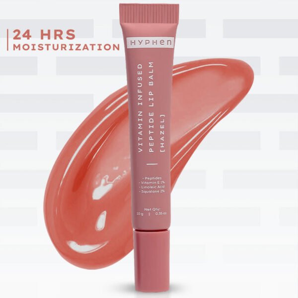 VIP HAZEL LIP BALM WITH 1% VIT E, 2% SQUALANE & PEPTIDES - 10G