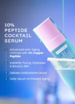 10% PEPTIDE WITH 2% COPPER PEPTIDE FACE SERUM - 30ML - Image 4
