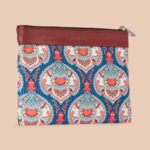 Kovil Blue Cosmetic Pouch - Image 3