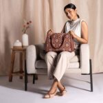 Jodhpur Damask Classic Handbag - Image 2