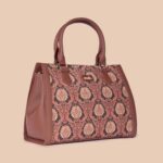 Jodhpur Damask Classic Handbag - Image 4