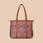 Bhuj Rabari Structured Shoulder Bag and Women's Office Bag Combo - Image 2