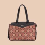 Jodhpur Damask Women's Work Bag - Image 3