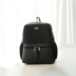 Jet Black Men's Office Backpack