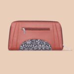 Arika Zipper Wallet - Lattice Lace - Image 2