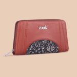 Arika Zipper Wallet - Lattice Lace - Image 3