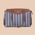 Bombay Houndstooth Women's Work Bag Brown - Image 2