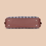 Bombay Houndstooth Women's Work Bag Brown - Image 8