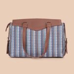 Bombay Houndstooth Women's Work Bag Brown - Image 6