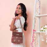 Jodhpur Damask Flap Sling Bag - Image 2