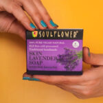 Soulflower Skin Lavender Soap 100g – Natural Vegan Calming & Moisturizing Bathing Bar - Image 8
