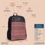 Gwalior Weaves Statement Backpack - Image 4