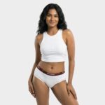 Cotton Stretch Hipster - Blanc - Image 2