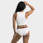 Cotton Stretch Hipster - Blanc - Image 4