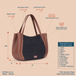 Jet Black Luna Handbag - Image 4