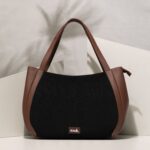 Jet Black Luna Handbag - Image 2