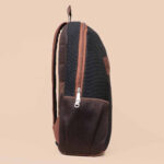 Jet Black Men's Classic Backpack - Image 7