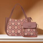 Jodhpur Damask - Luna Handbag & Flap Sling Bag Combo