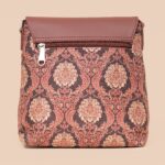 Jodhpur Damask Flap Sling Bag - Image 3