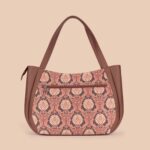 Jodhpur Damask - Luna Handbag & Flap Sling Bag Combo - Image 3
