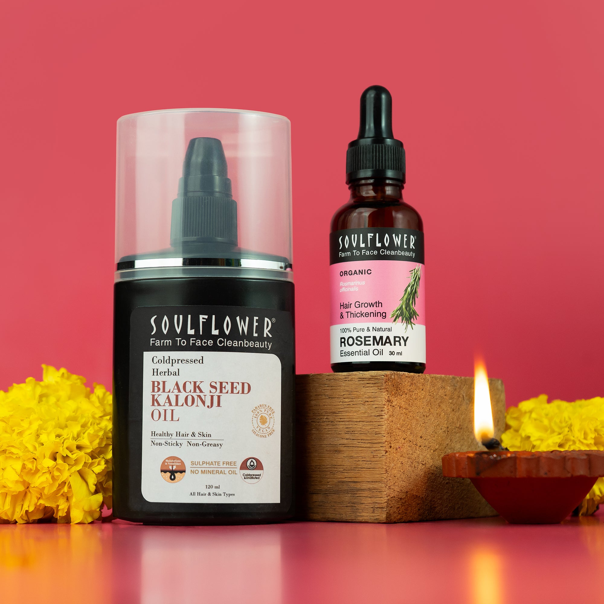 Kalonji-_-Essential-oil.jpg Kalonji & Rosemary Essential Oil for Hairfall Reduction - Image 1