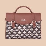 Konkona Heritage Satchel Bag - Bidri Kaiser - Image 3