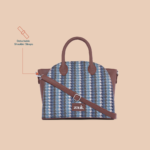 Konkona City Satchel Bag - Bombay Houndstooth - Image 5