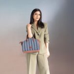 Konkona City Satchel Bag - Bombay Houndstooth