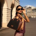 Konkona City Satchel Bag - Jet Black - Image 11