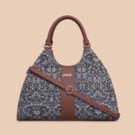 Konkona Statement Satchel Bag - Lattice Lace - Image 3