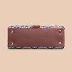 Konkona Statement Satchel Bag - Kovil Blue - Image 9