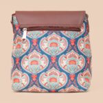 Kovil Blue - Office Tote Bag & Flap Sling Combo - Image 7