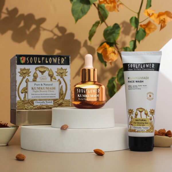 Kumkumadi Face Wash & Oil Combo