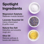 Lavender Epsom Bath Salt with Magnesium - Image 2