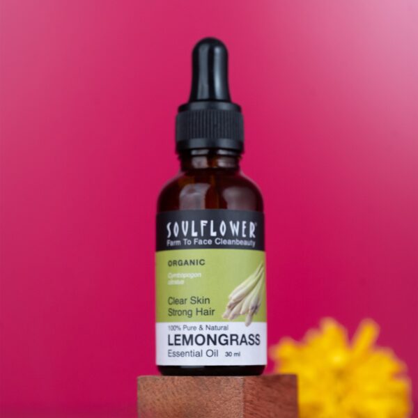 Lemongrass Essential Oil for Glowing Skin & Shiny Hair