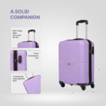 Lilac Zoya Trolley Bag (Cabin) - Image 6