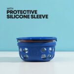 Borosilicate Glass Lunch Box with Silicone Sleeve, 300 ml - Image 2