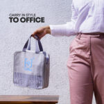 Borosilicate Glass Lunch Box Set of 2 (300ml x 2) with Silicone Sleeve with Canvas Lunch Bag | Microwave Safe & Leak proof Tiffin Box By TintBox - Image 4