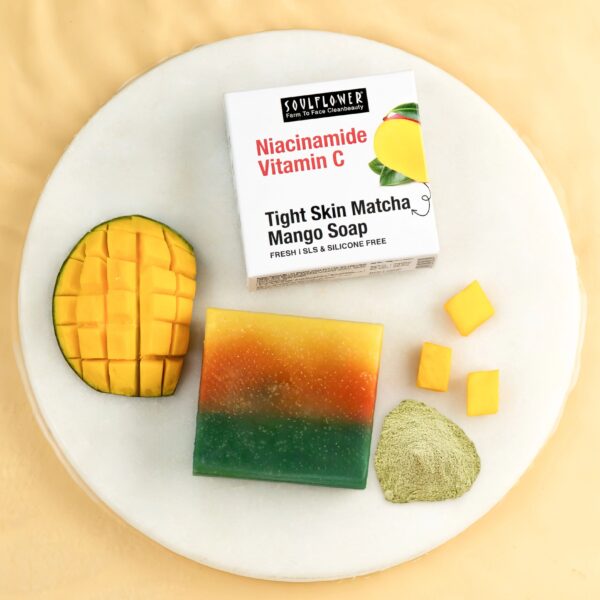 Niacinamide Mango Matcha Vitamin C Soap