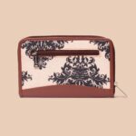 Mughal Motif - Women's Work Bag & Chain Wallet Combo - Image 8