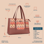Zouk Tidal Wave Maya Multitasker Tote Bag - Image 6